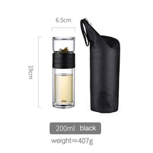 Load image into Gallery viewer, Portable Glass Tea Infuser