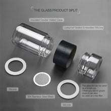 Load image into Gallery viewer, Portable Glass Tea Infuser