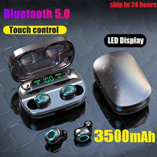 Load image into Gallery viewer, 3500mAh LED Bluetooth Wireless