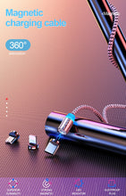Load image into Gallery viewer, Magnetic Micro USB Type C Cable