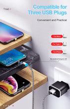 Load image into Gallery viewer, Magnetic Micro USB Type C Cable