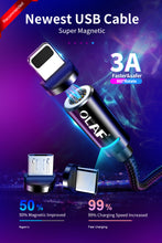 Load image into Gallery viewer, Micro USB Wire Type -C Magnet Charger Phone Cable