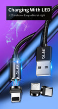 Load image into Gallery viewer, Micro USB Wire Type -C Magnet Charger Phone Cable