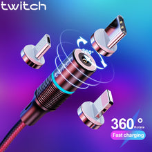 Load image into Gallery viewer, Micro USB Cable Magnet Charger Wire Cord