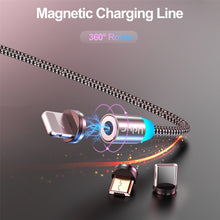 Load image into Gallery viewer, Magnetic Micro USB Type C Cable