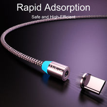 Load image into Gallery viewer, Magnetic Micro USB Type C Cable