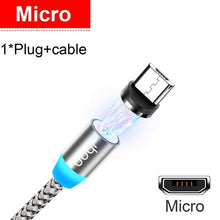 Load image into Gallery viewer, Magnetic Micro USB Type C Cable