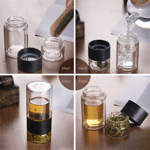 Portable Glass Tea Infuser