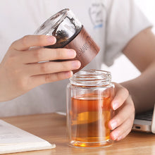 Load image into Gallery viewer, Portable Glass Tea Infuser
