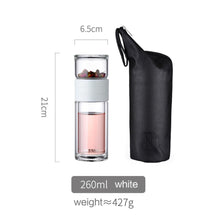 Load image into Gallery viewer, Portable Glass Tea Infuser
