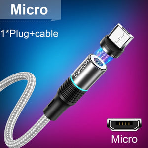 Micro USB Cable Magnet Charger Wire Cord