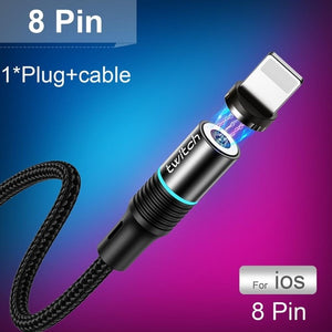 Micro USB Cable Magnet Charger Wire Cord