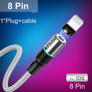 Micro USB Cable Magnet Charger Wire Cord