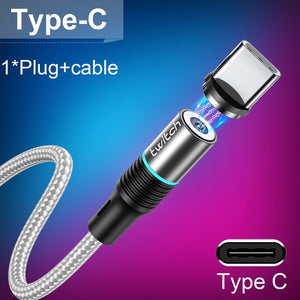 Micro USB Cable Magnet Charger Wire Cord