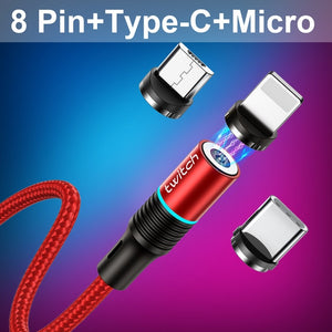 Micro USB Cable Magnet Charger Wire Cord