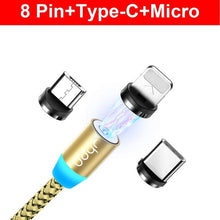 Load image into Gallery viewer, Magnetic Micro USB Type C Cable
