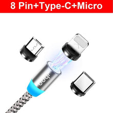 Load image into Gallery viewer, Magnetic Micro USB Type C Cable
