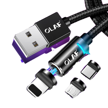 Load image into Gallery viewer, Micro USB Wire Type -C Magnet Charger Phone Cable

