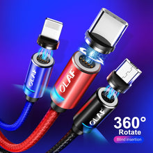 Load image into Gallery viewer, Micro USB Wire Type -C Magnet Charger Phone Cable
